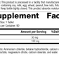 Cal-Amo®, 90 Tablets, Rev 08 Supplement Facts