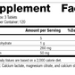 Rev 01 Supplement Facts