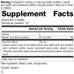 Chlorophyll Complex™, 240 Softgels, Rev 14, Supplement Facts