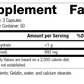 Collinsonia Root, 150 Capsules, Rev 18 Supplement Facts