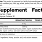 Cyruta®, 90 Tablets, Rev 19 Supplement Facts