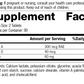 Cataplex® D, 180 Tablets, Rev 03 Supplement Facts