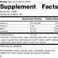 Chromium Complex, formerly known as Cataplex® GTF, 180 Tablets, Rev 03 Supplement Facts