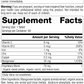 5490 Manganese B12 R20 Supplement Facts