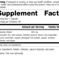 5685 Multizyme R02 Supplement Facts