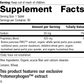 6650 Pancreatrophin PMG-R18 Supplement Facts