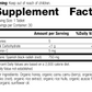 Spanish Black Radish, 20 Tablets, Rev 01 Supplement Label