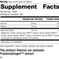 Symplex® F, 360 Tablets, Rev 08 Supplement Facts