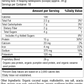 Veg-E Complete Pro™ Vanilla, 22 oz., Rev 03 Supplement Facts