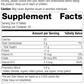 Nutrition label for Whole Food Folate