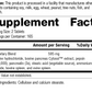Zypan®, 330 Tablets, Rev 01 Supplement Facts
