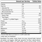 StandardBar®-Soy Almond Crunch, Rev 08 Supplement Facts