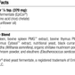 A1660 Canine Immune System Support, 110 g, Rev 01 Supplement Facts