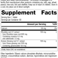 Rhodiola & Ginseng Complex, Rev 09 Supplement Facts
